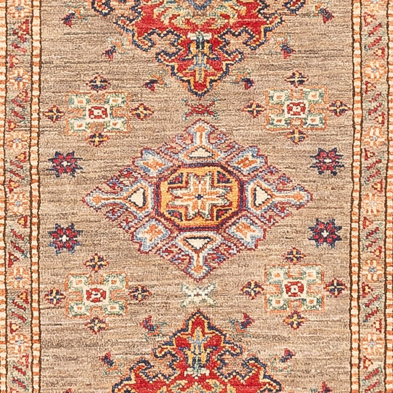 Läufer Ziegler - Kazak - 293 x 76 cm - dunkelbeige