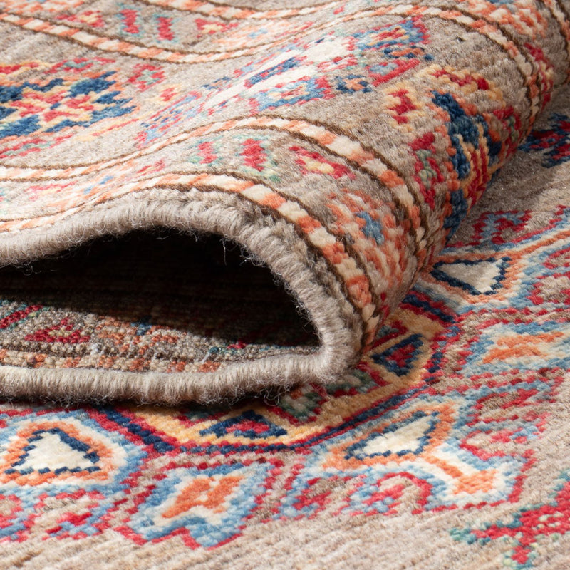 Läufer Ziegler - Kazak - 293 x 76 cm - dunkelbeige