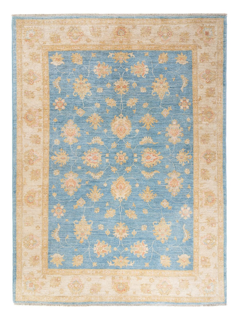 Ziegler Teppich - 240 x 172 cm - blau