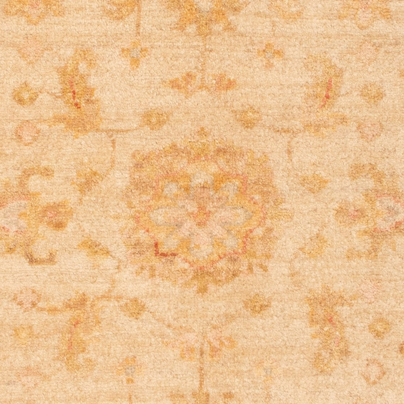 Ziegler Teppich rund  - 94 x 97 cm - beige