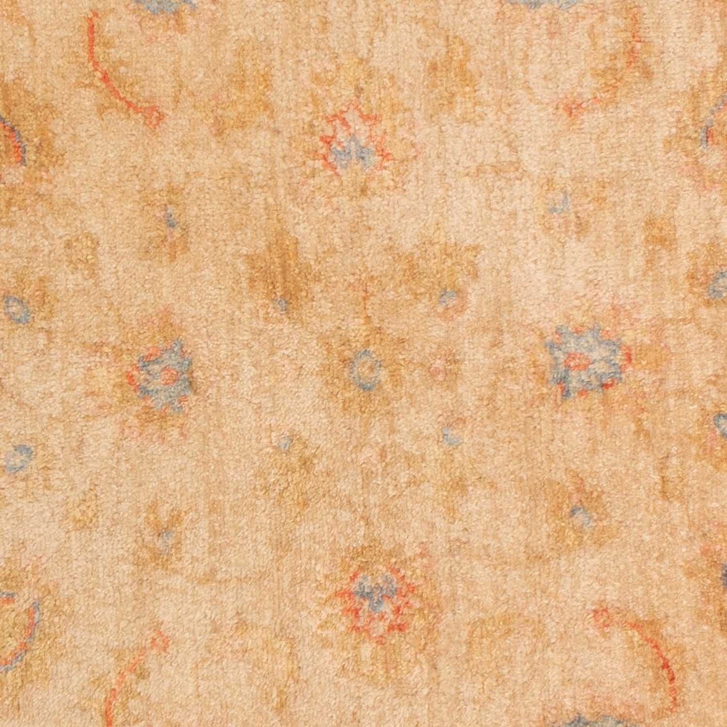 Ziegler Teppich rund  - 99 x 98 cm - beige