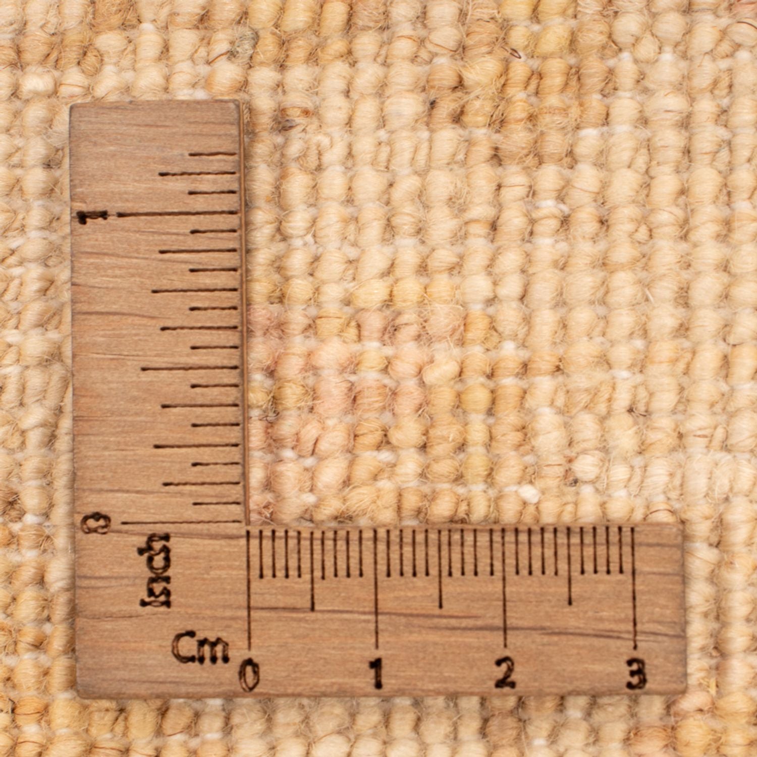 Ziegler Teppich rund  - 99 x 99 cm - beige