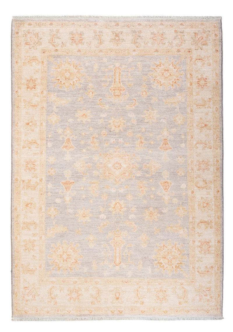 Ziegler Teppich - 173 x 120 cm - seeblau