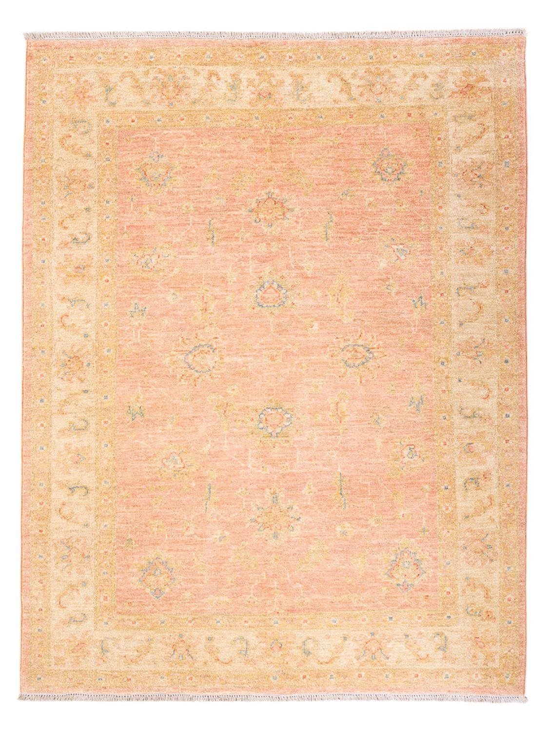 Ziegler Teppich - 167 x 123 cm - orange