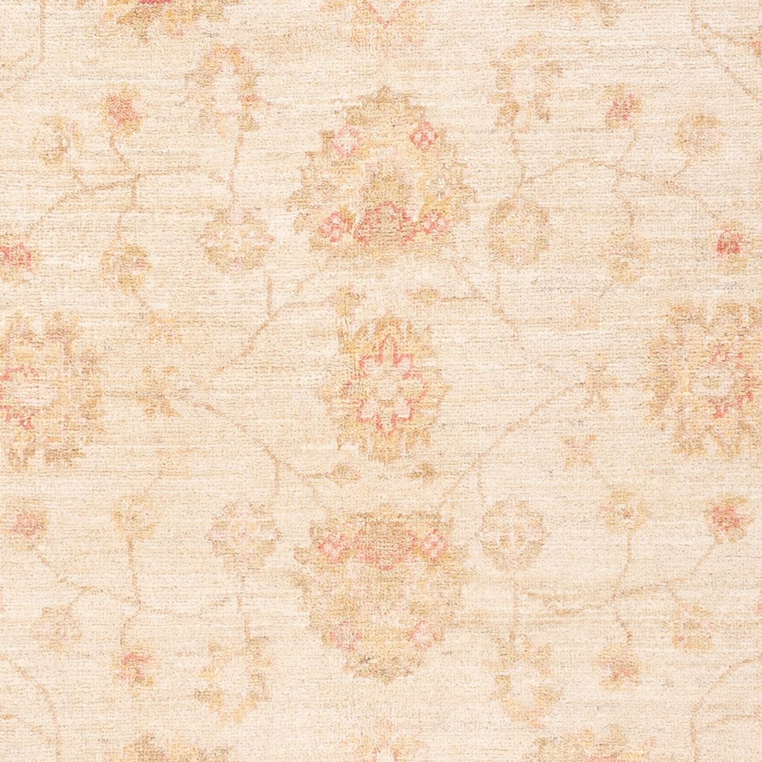 Ziegler Teppich - 182 x 125 cm - naturweiß