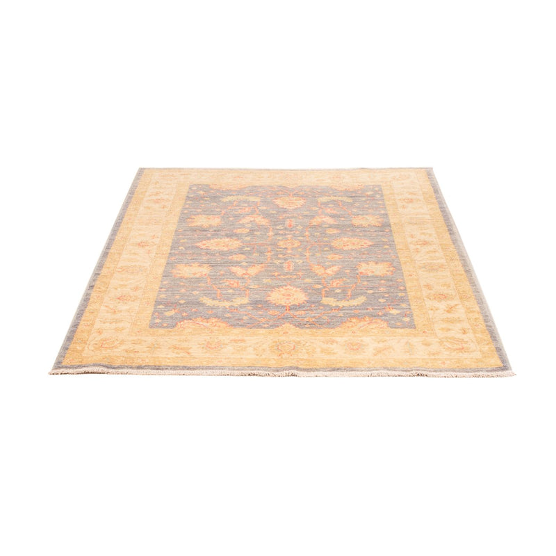 Ziegler Teppich - 175 x 118 cm - seeblau