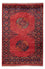 Afghan Teppich - 182 x 125 cm - rot