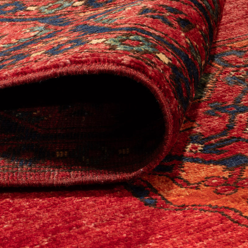 Afghan Teppich - 182 x 125 cm - rot