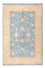 Ziegler Teppich - 177 x 118 cm - blau