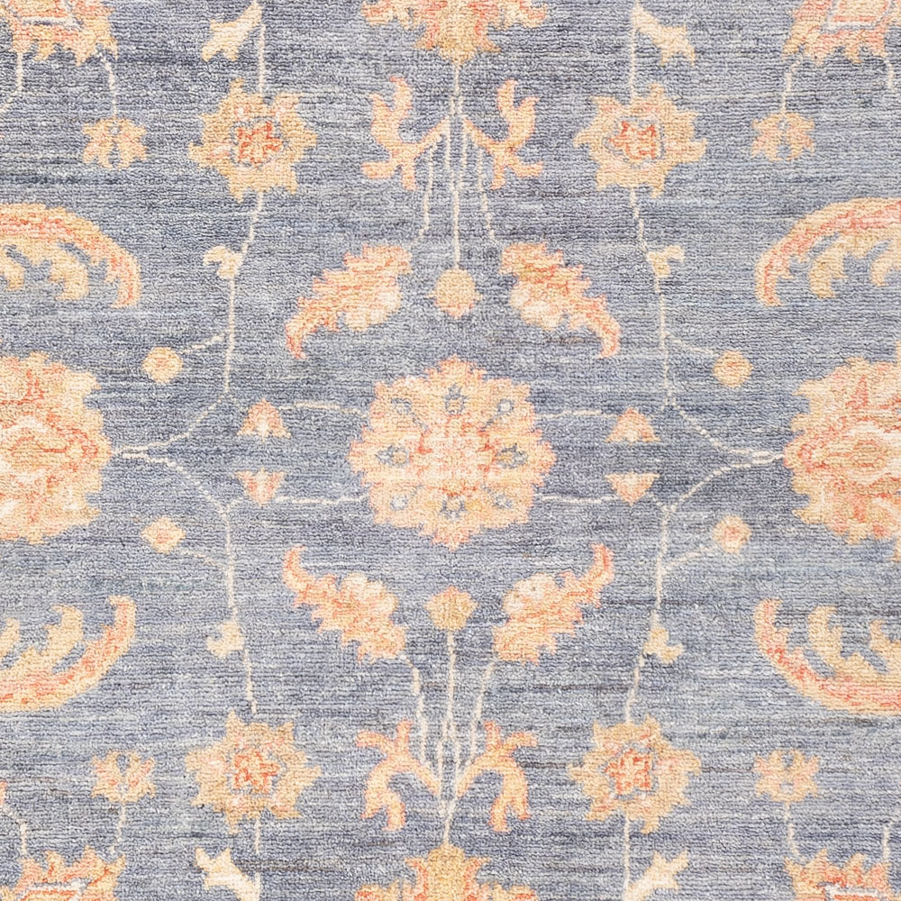 Ziegler Teppich - 178 x 123 cm - seeblau