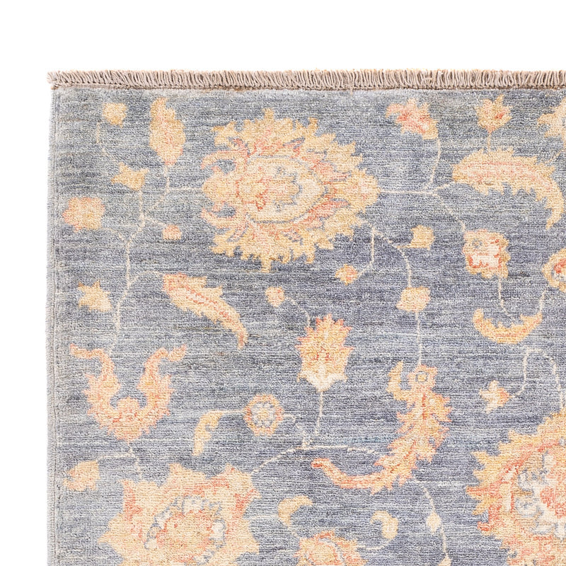 Ziegler Teppich - 178 x 123 cm - seeblau