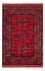 Afghan Teppich - 182 x 122 cm - rot