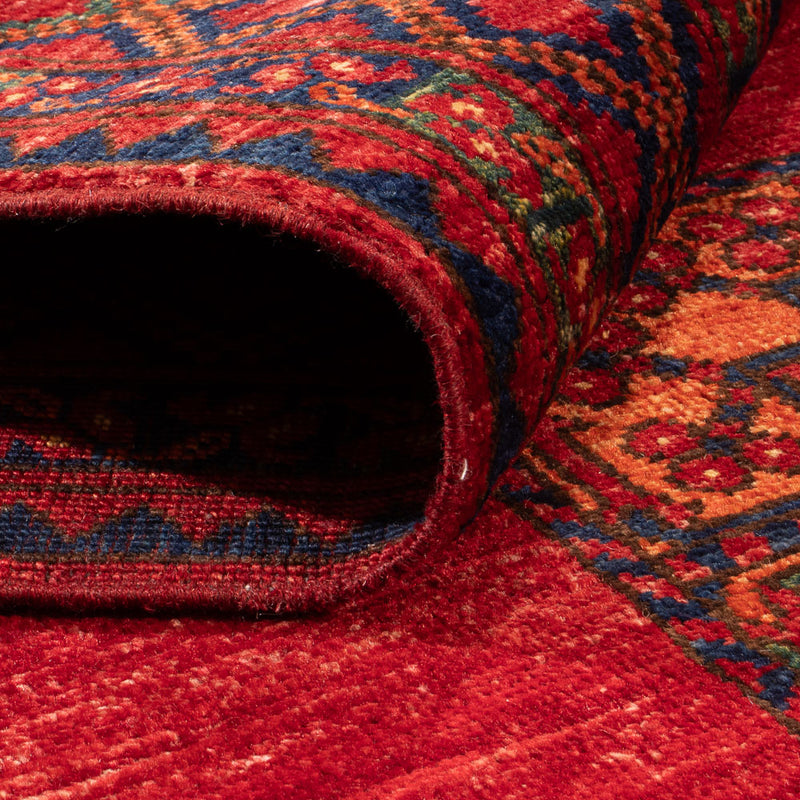 Afghan Teppich - 182 x 122 cm - rot