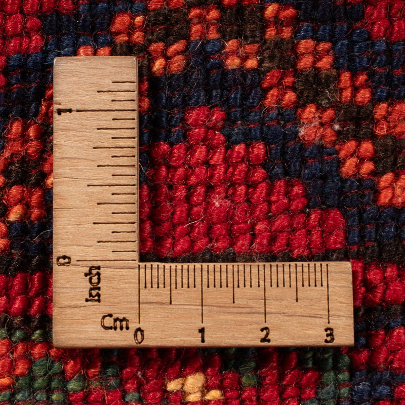 Afghan Teppich - 180 x 121 cm - rot