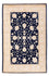 Ziegler Teppich - 185 x 118 cm - schwarz