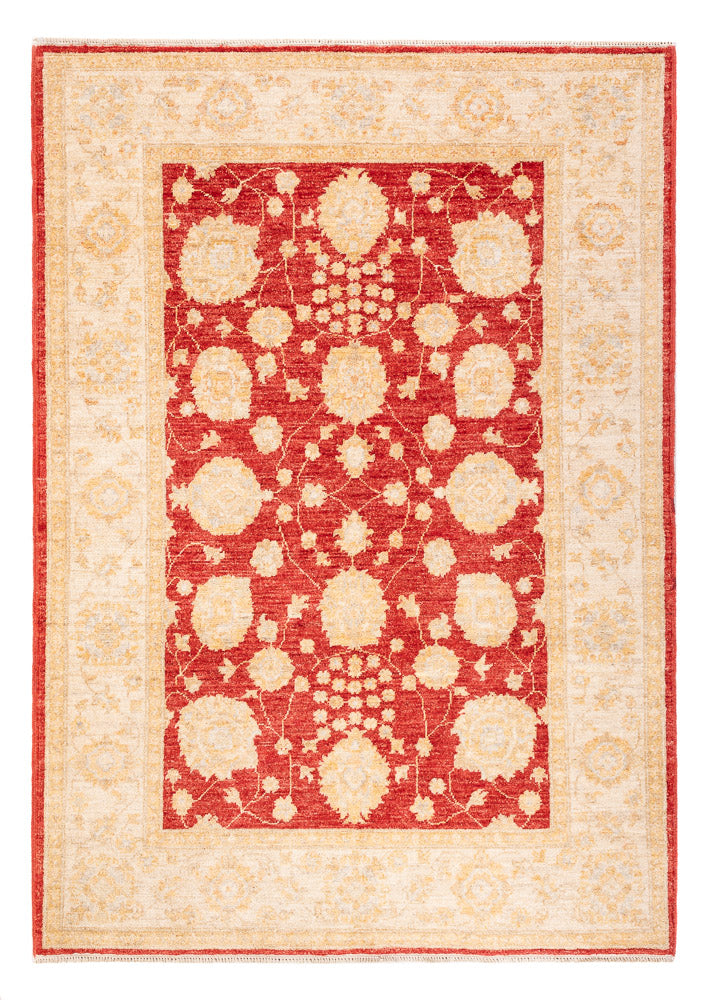 Ziegler Teppich - 181 x 125 cm - rot