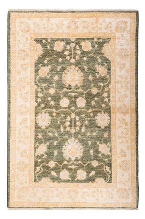 Ziegler Teppich - 183 x 119 cm - olivgrün