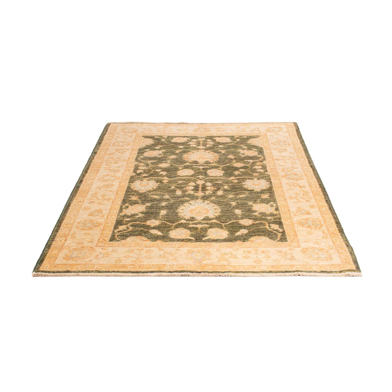 Ziegler Teppich - 183 x 119 cm - olivgrün