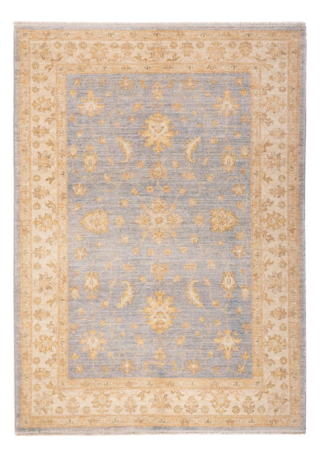 Ziegler Teppich - 174 x 122 cm - petrolblau
