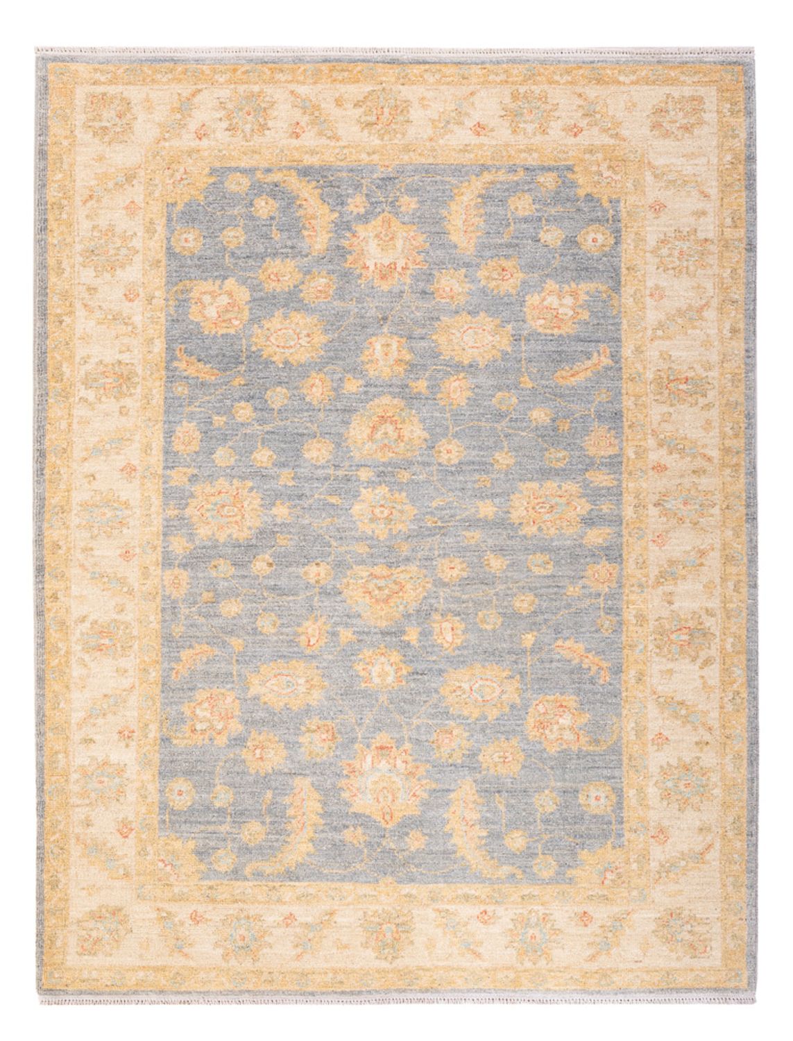Ziegler Teppich - 170 x 125 cm - petrolblau