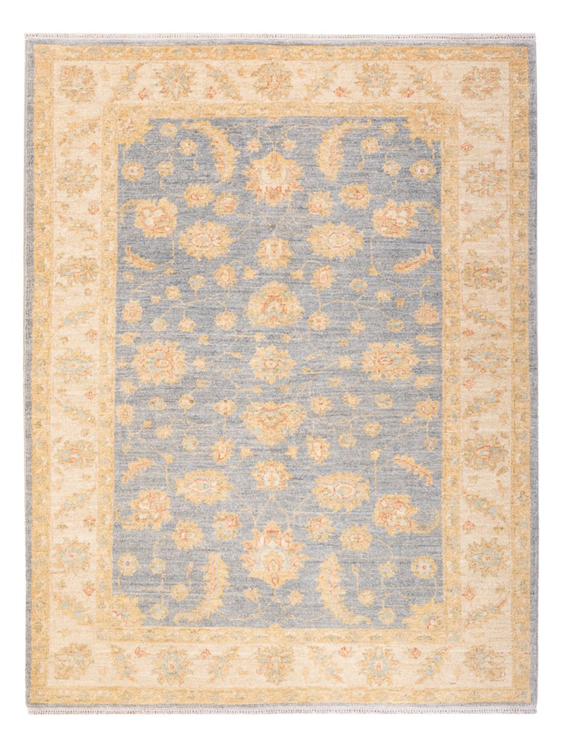 Ziegler Teppich - 170 x 125 cm - petrolblau