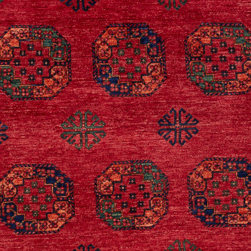 Afghan Teppich - Kunduz - 298 x 201 cm - rot