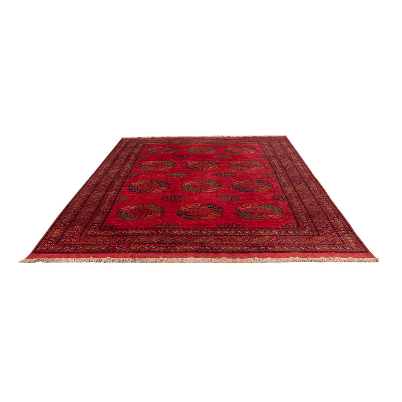 Afghan Teppich - Kunduz - 298 x 201 cm - rot