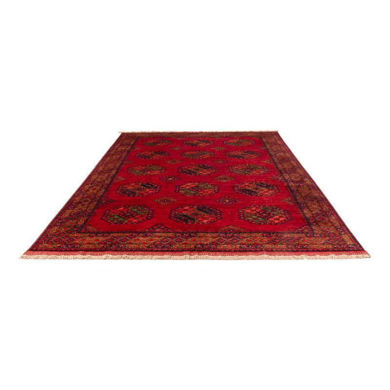 Afghan Teppich - Kunduz - 301 x 200 cm - rot