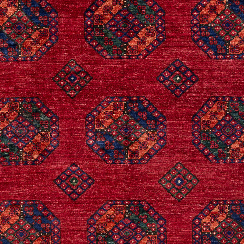 Afghan Teppich - Kunduz - 310 x 206 cm - rot