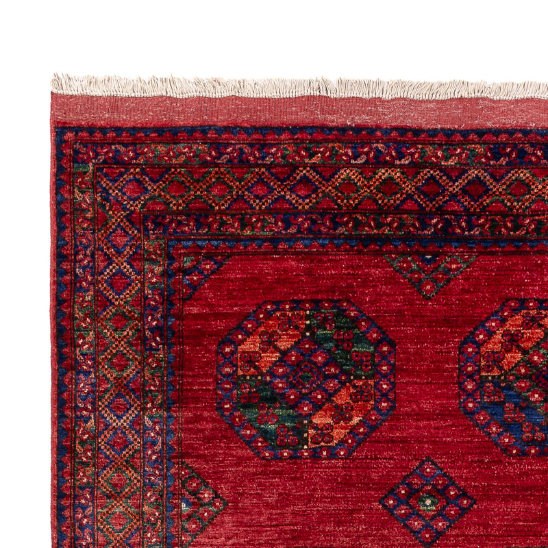 Afghan Teppich - Kunduz - 310 x 206 cm - rot