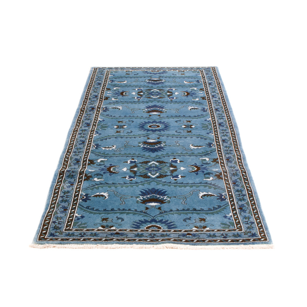 Läufer Ziegler - Modern - 245 x 80 cm - blau