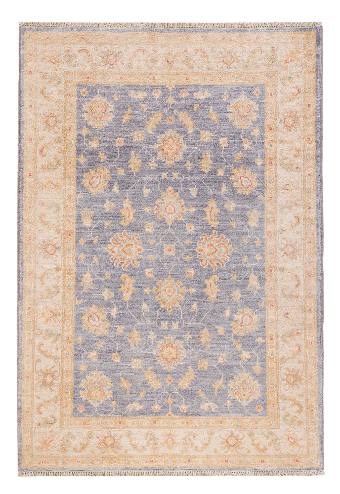 Ziegler Teppich - 148 x 101 cm - petrolblau