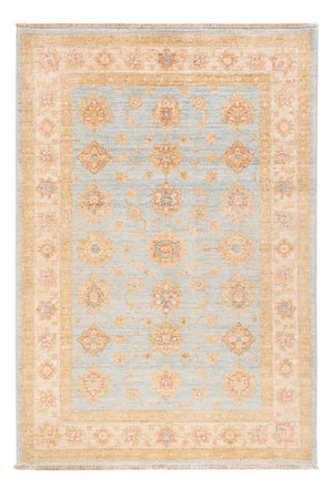 Ziegler Teppich - 151 x 103 cm - hellblau