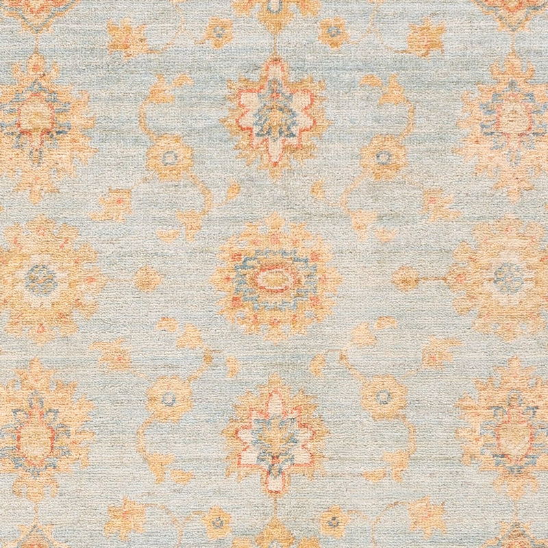 Ziegler Teppich - 151 x 103 cm - hellblau