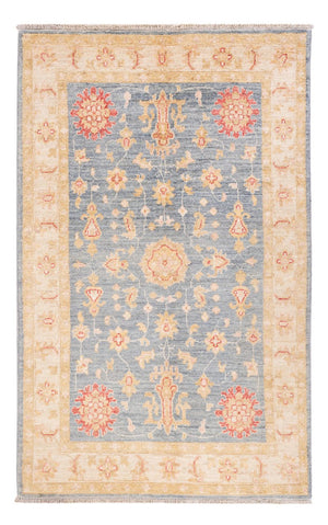 Ziegler Teppich - 156 x 98 cm - seeblau