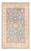 Ziegler Teppich - 156 x 98 cm - seeblau