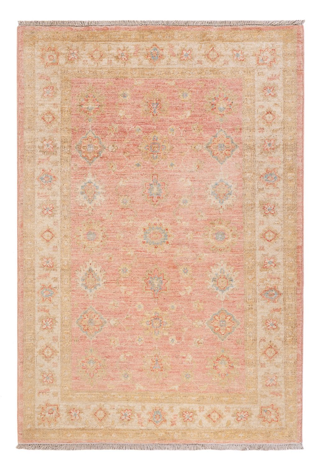 Ziegler Teppich - 150 x 101 cm - hellrot