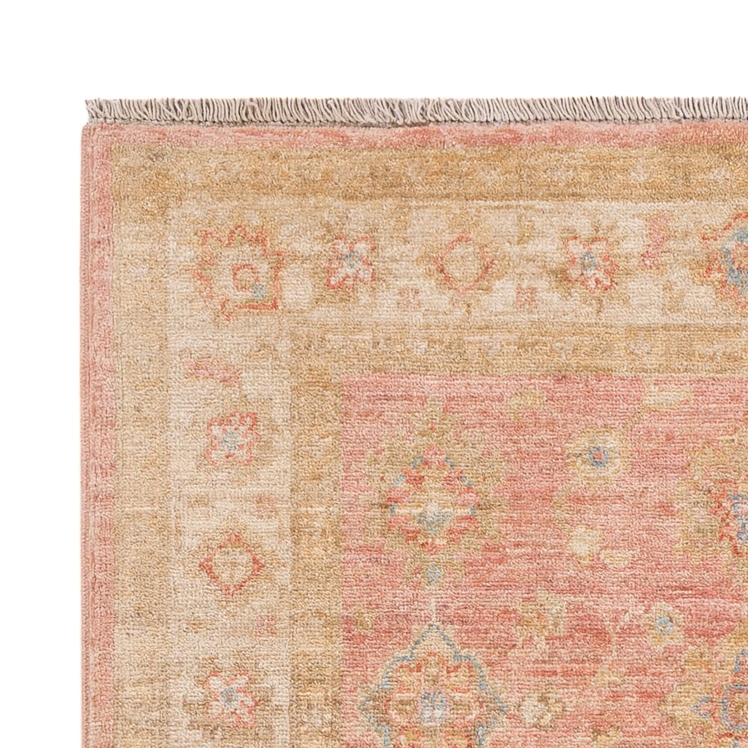 Ziegler Teppich - 150 x 101 cm - hellrot