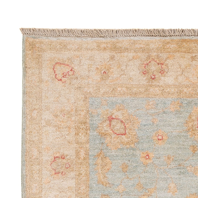 Ziegler Teppich - 150 x 101 cm - hellblau