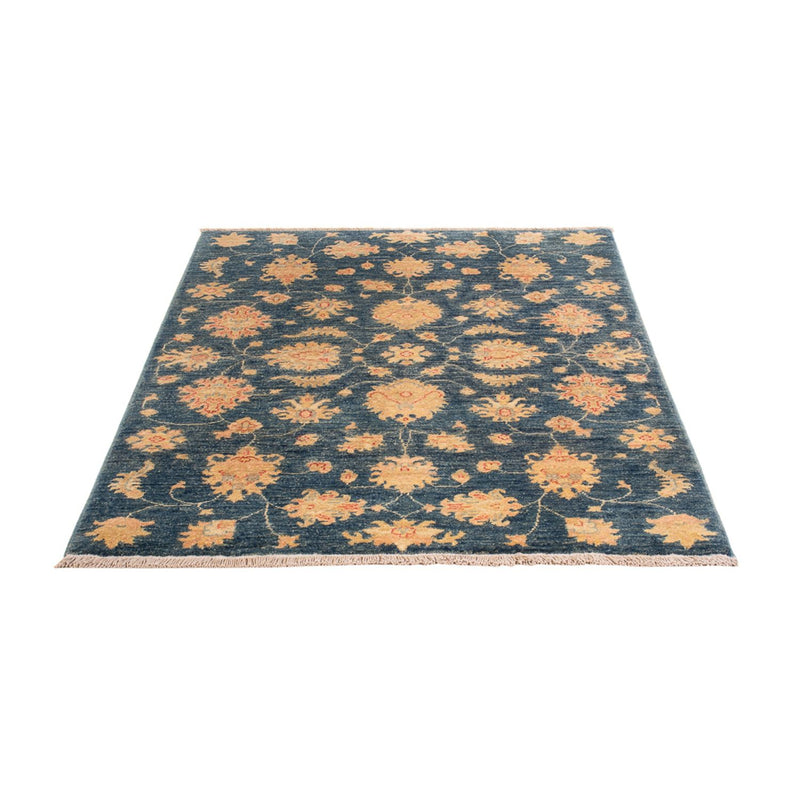 Ziegler Teppich - 150 x 100 cm - blau