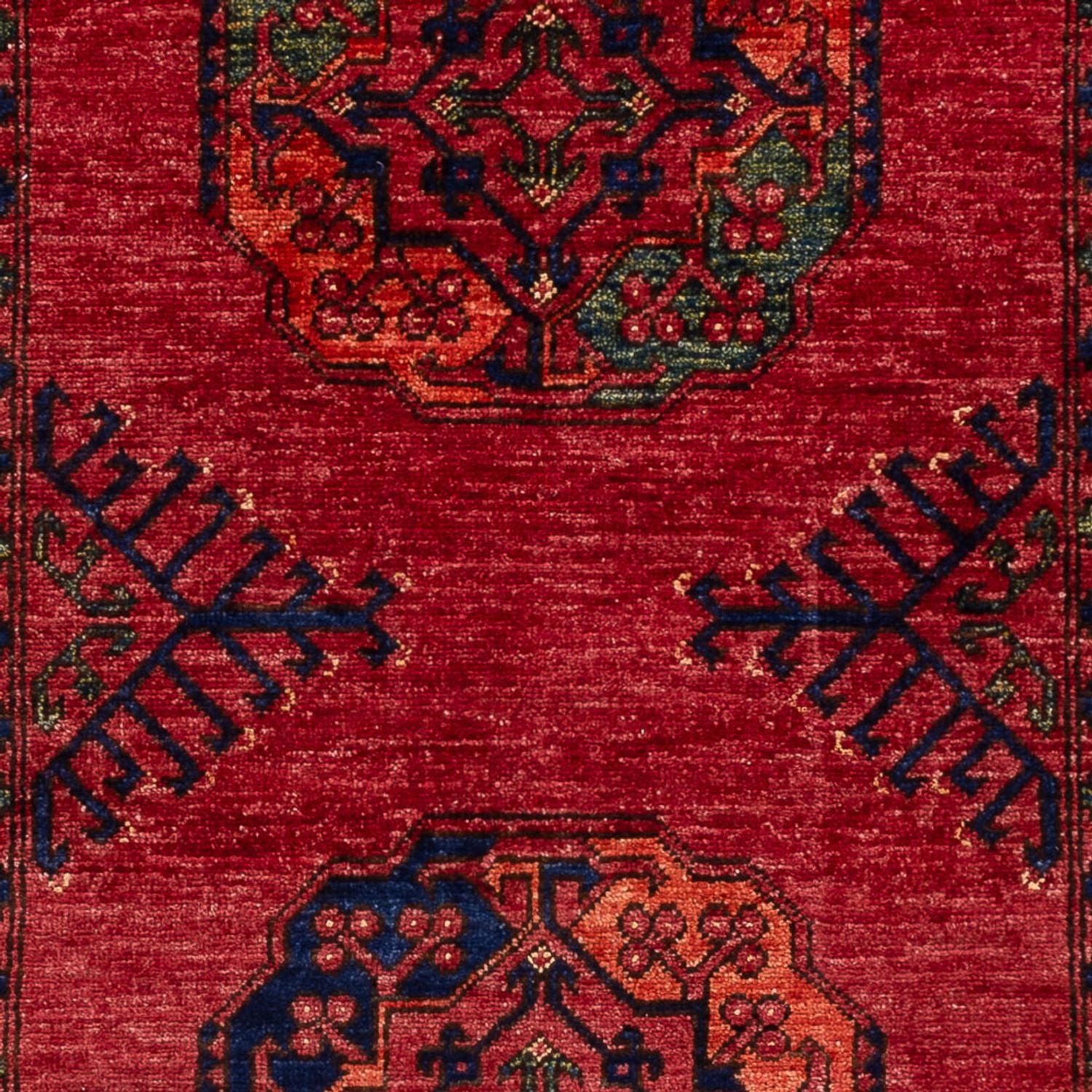 Afghan Teppich - 152 x 99 cm - rot