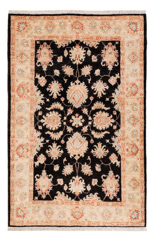 Ziegler Teppich - 155 x 101 cm - schwarz