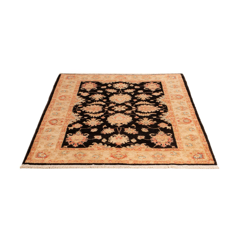Ziegler Teppich - 155 x 101 cm - schwarz