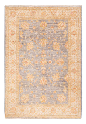 Ziegler Teppich - 147 x 102 cm - seeblau