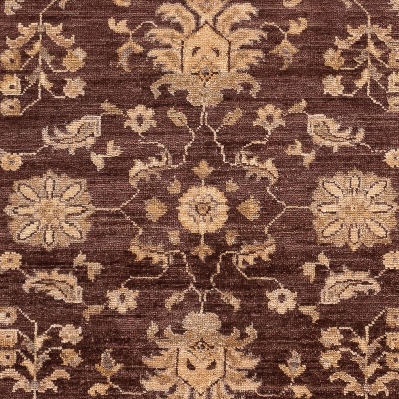 Ziegler Teppich - 136 x 99 cm - braun