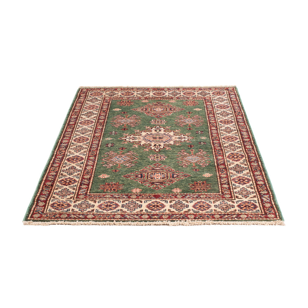 Ziegler Teppich - Kazak - 160 x 98 cm - grün
