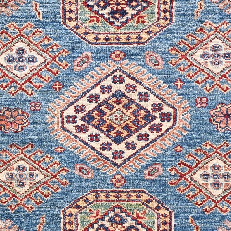 Ziegler Teppich - Kazak - 155 x 99 cm - blau