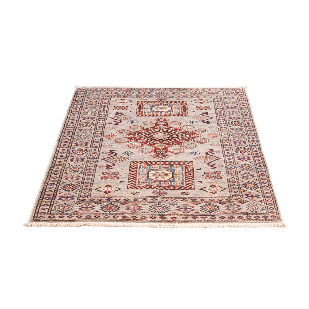 Ziegler Teppich - Kazak - 151 x 95 cm - hellgrau
