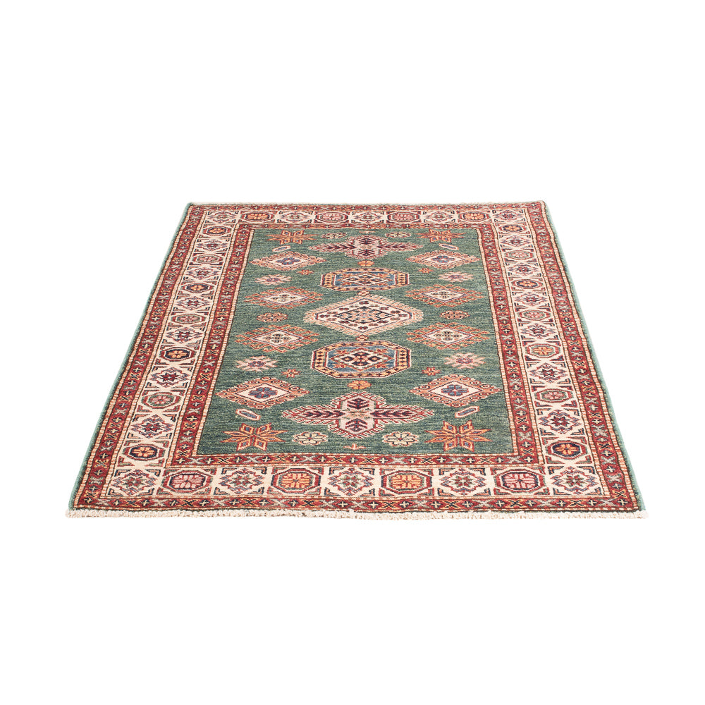 Ziegler Teppich - Kazak - 154 x 100 cm - grün