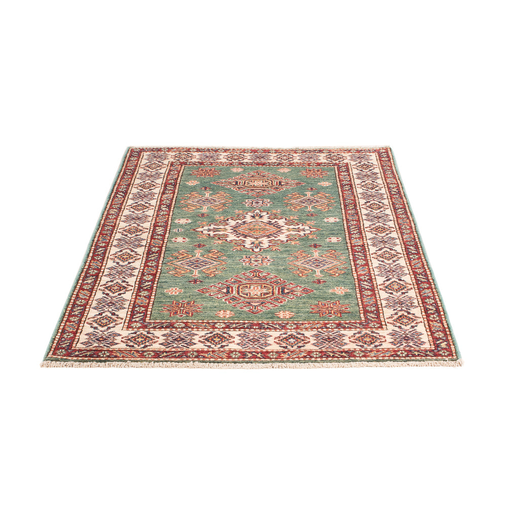 Ziegler Teppich - Kazak - 154 x 98 cm - grün